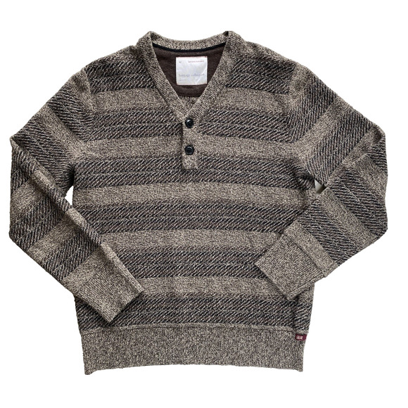 Banana Republic Heritage Sweater Mens MED Preppy Merino Wool Blend Grandpa Core - Picture 1 of 10